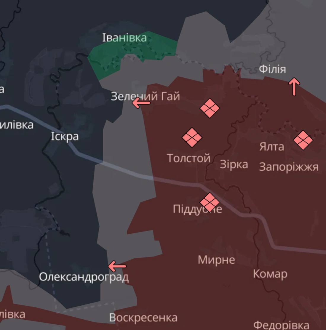 Лінія фронту станом на 18 березня 2026. Зведення Генштабу фото 9