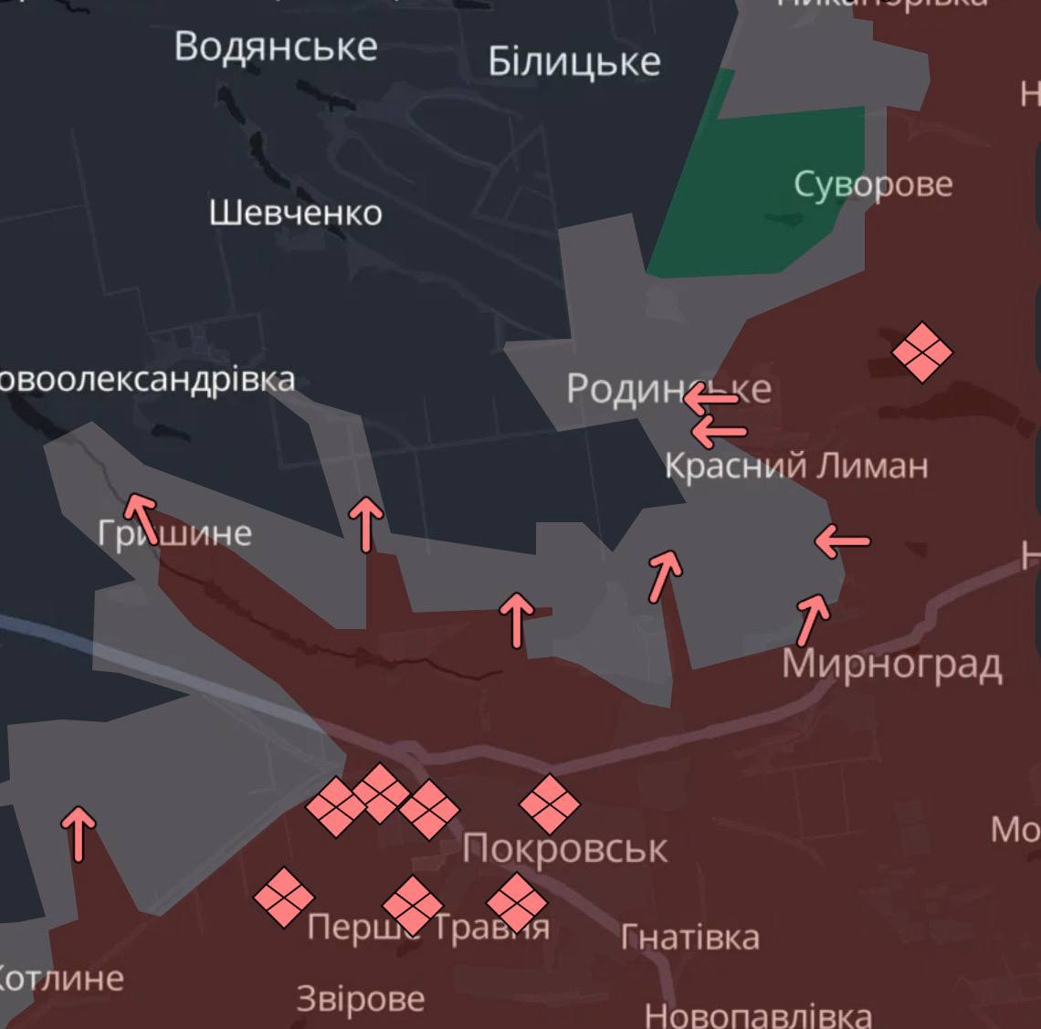 Лінія фронту станом на 18 березня 2026. Зведення Генштабу фото 8