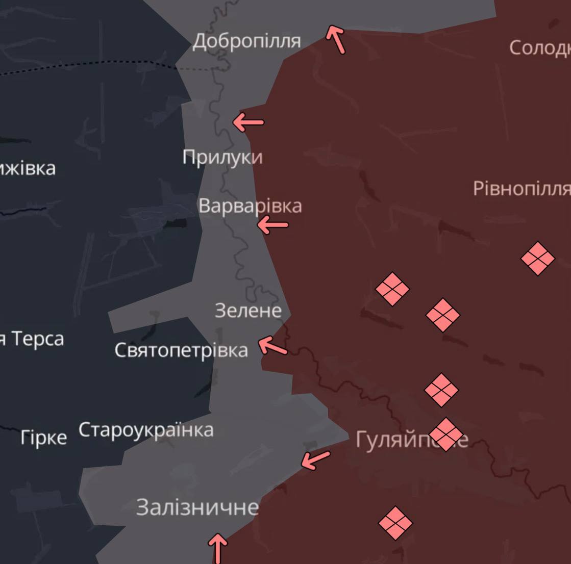 Лінія фронту станом на 16 квітня 2026. Зведення Генштабу фото 8