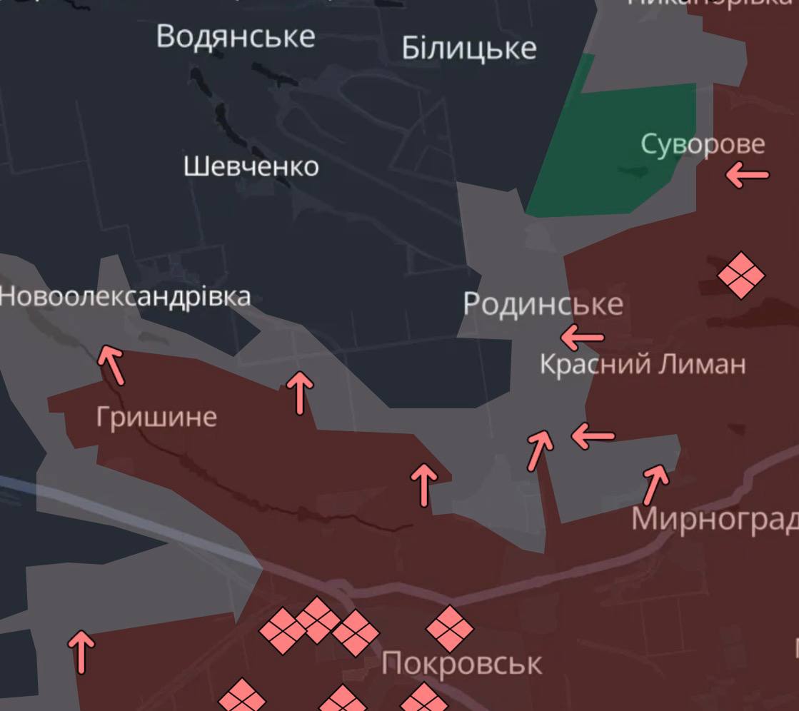 Лінія фронту станом на 16 квітня 2026. Зведення Генштабу фото 6