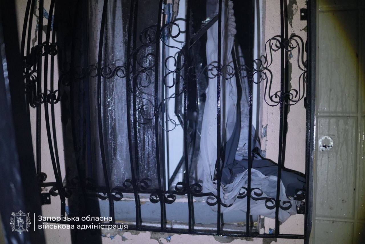 Росія атакувала Запоріжжя безпілотниками, є постраждалий фото 2