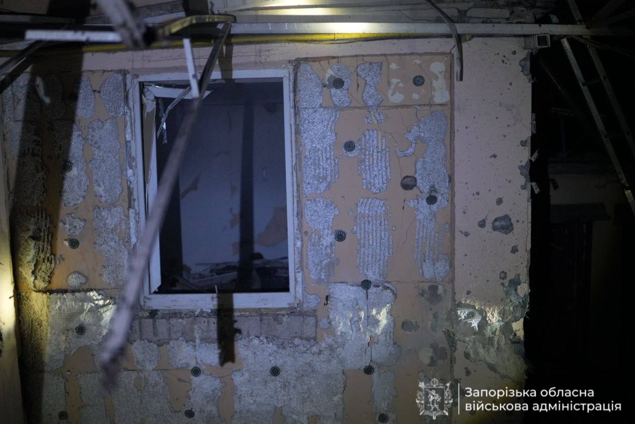 Росія атакувала Запоріжжя безпілотниками, є постраждалий фото 3