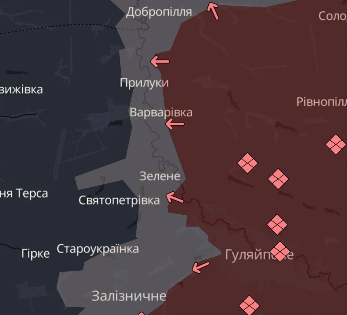 Лінія фронту станом на 18 квітня 2026. Зведення Генштабу фото 10