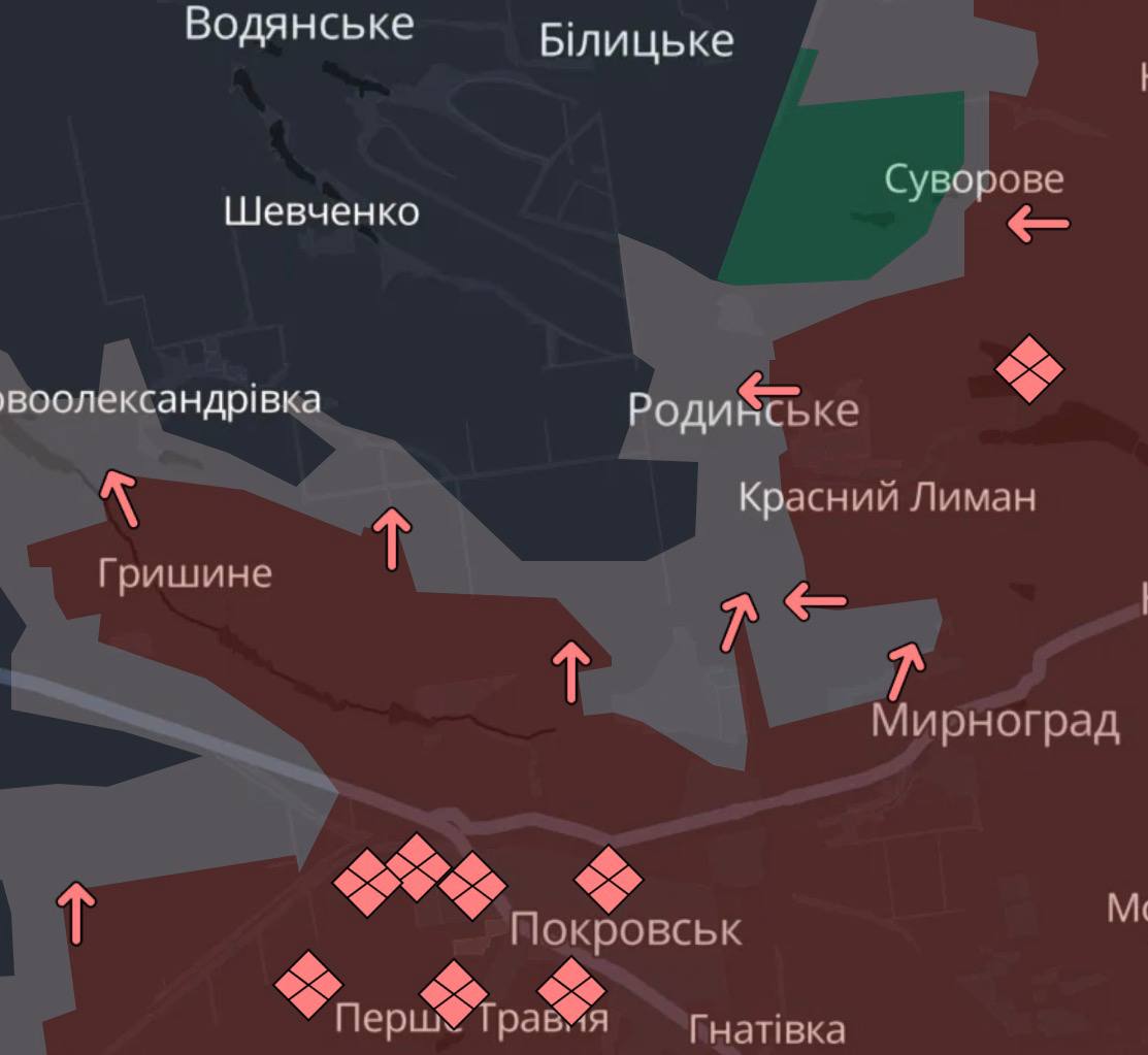 Лінія фронту станом на 18 квітня 2026. Зведення Генштабу фото 8