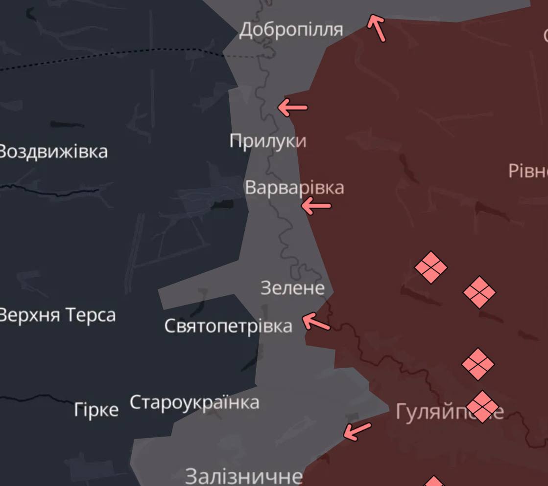 Лінія фронту станом на 26 квітня 2026. Зведення Генштабу фото 8