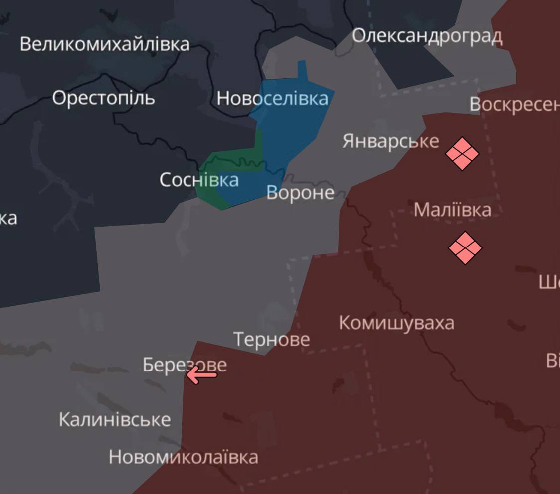 Лінія фронту станом на 3 червня 2026. Зведення Генштабу фото 9