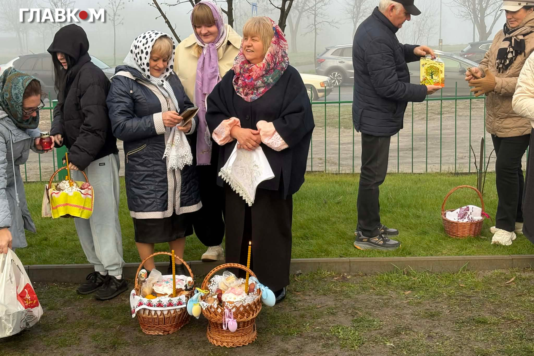 У Києві освячено перші Великодні кошики (репортаж) фото 3