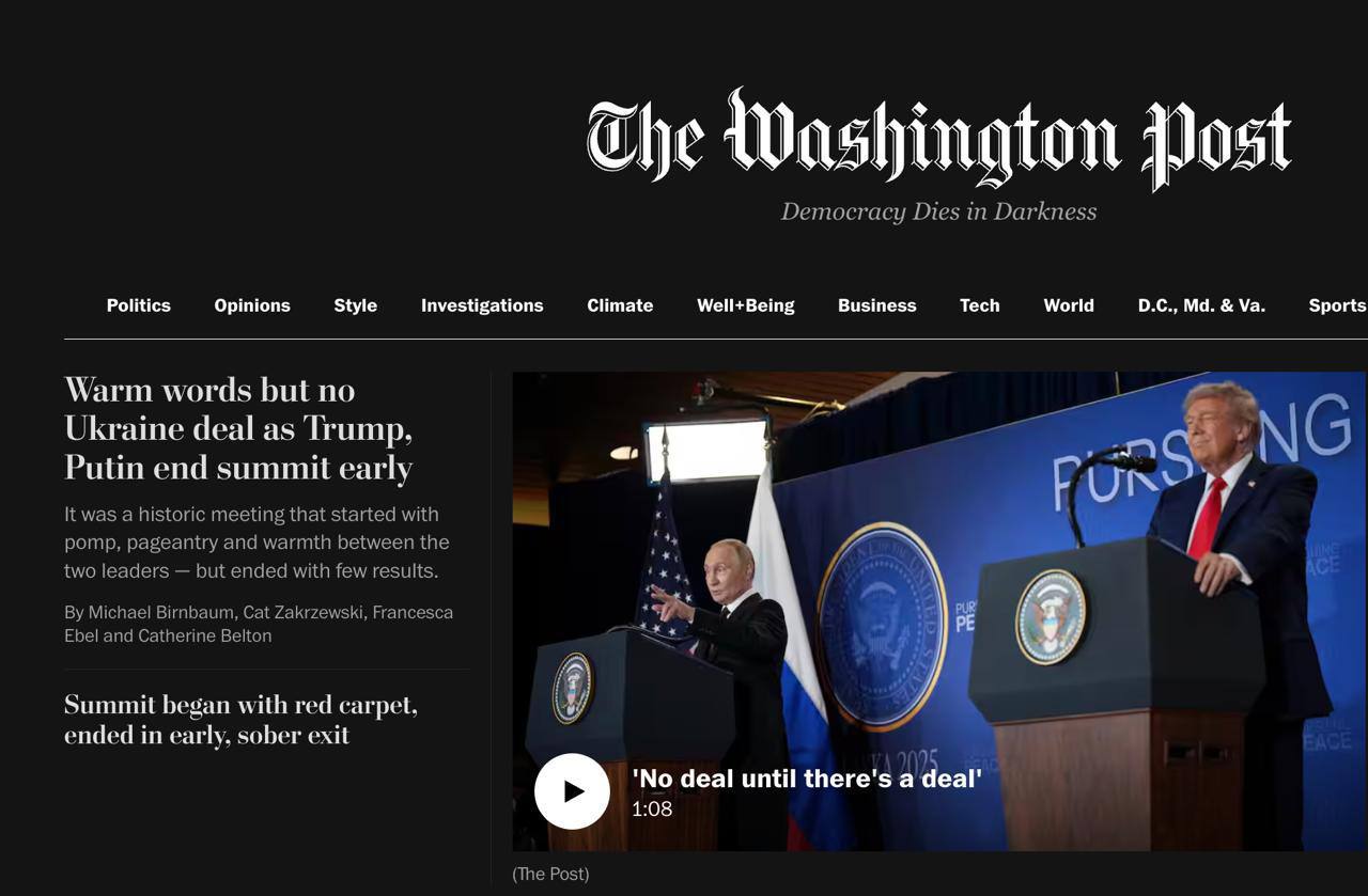 Світова преса розкритикувала зустріч Трампа і Путіна: що писали ЗМІ фото 1