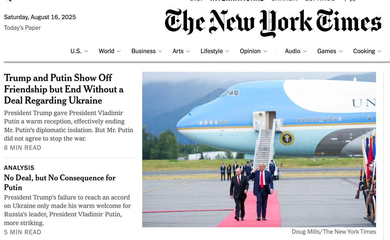 Світова преса розкритикувала зустріч Трампа і Путіна: що писали ЗМІ фото 2