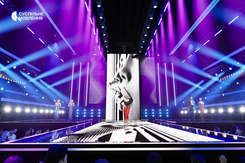 «Cуспільне» показало макет сцени Національного відбору на Євробачення 2026 