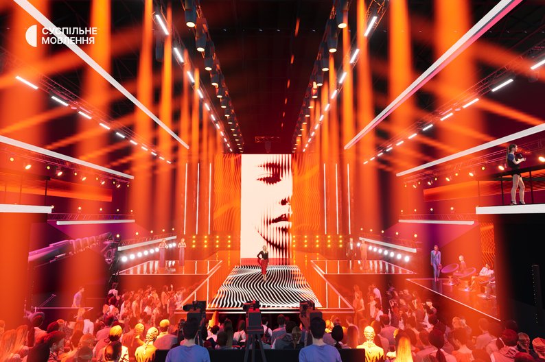 «Cуспільне» показало макет сцени Національного відбору на Євробачення 2026 