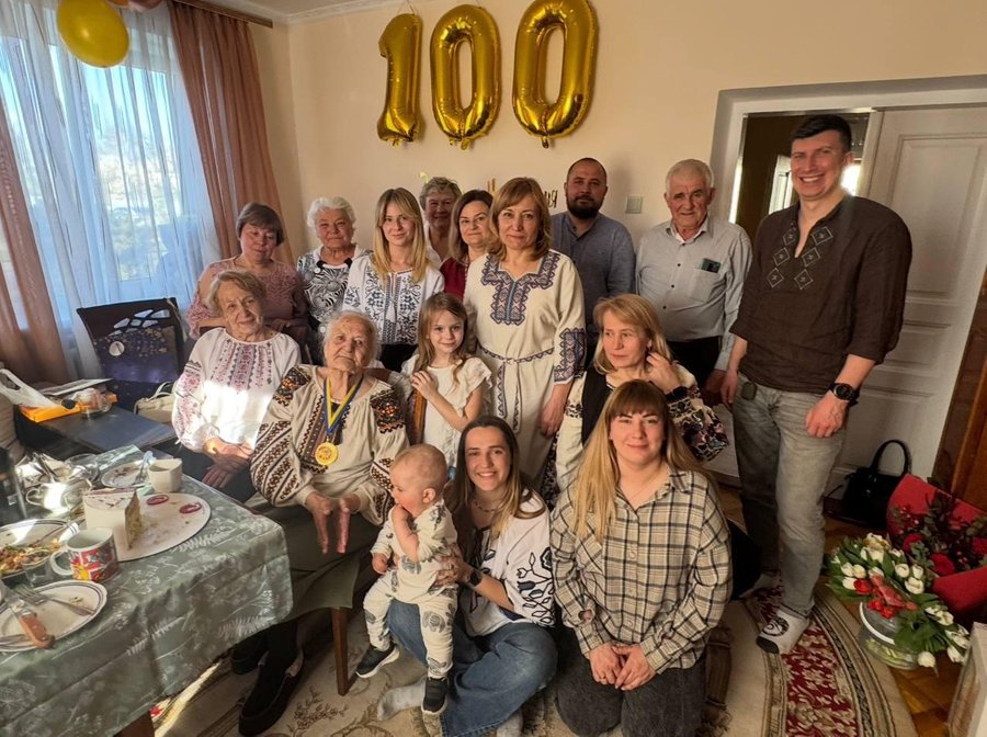 Мирославі Жминді 21 квітня виповнить 101 рік