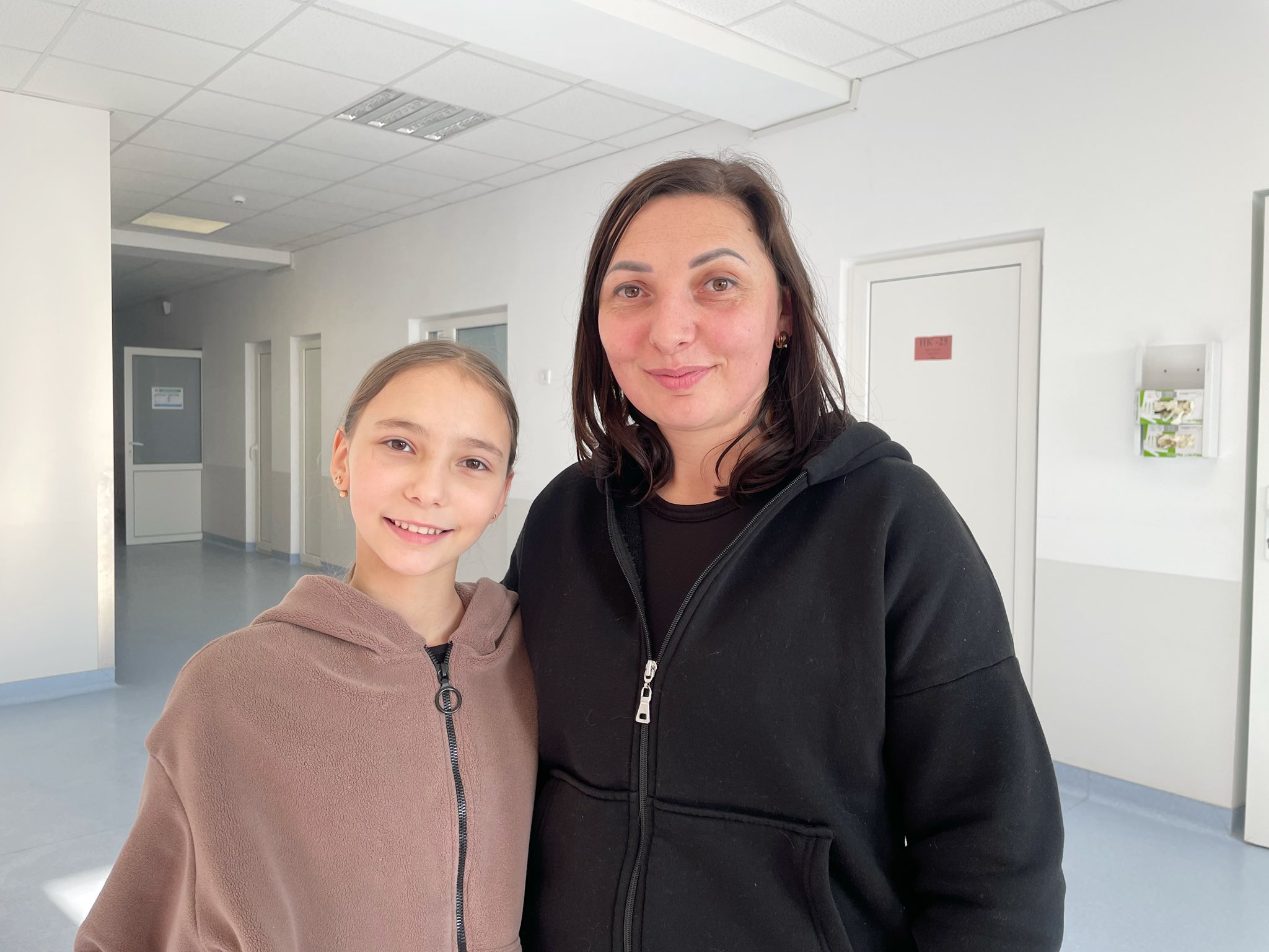 10-річна Дар'я почувається краще після операції