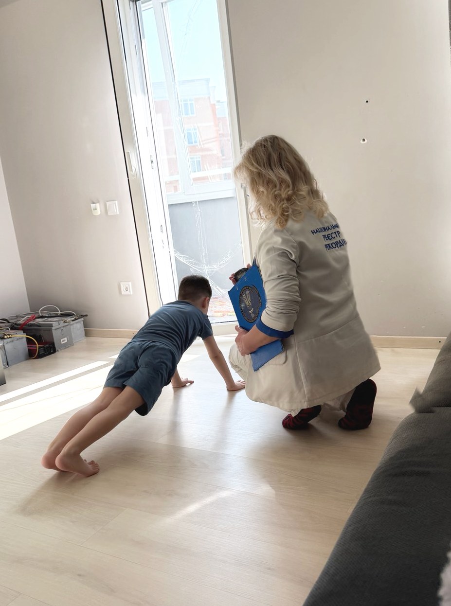 4-річний Давид Дулогло встановив рекорд України