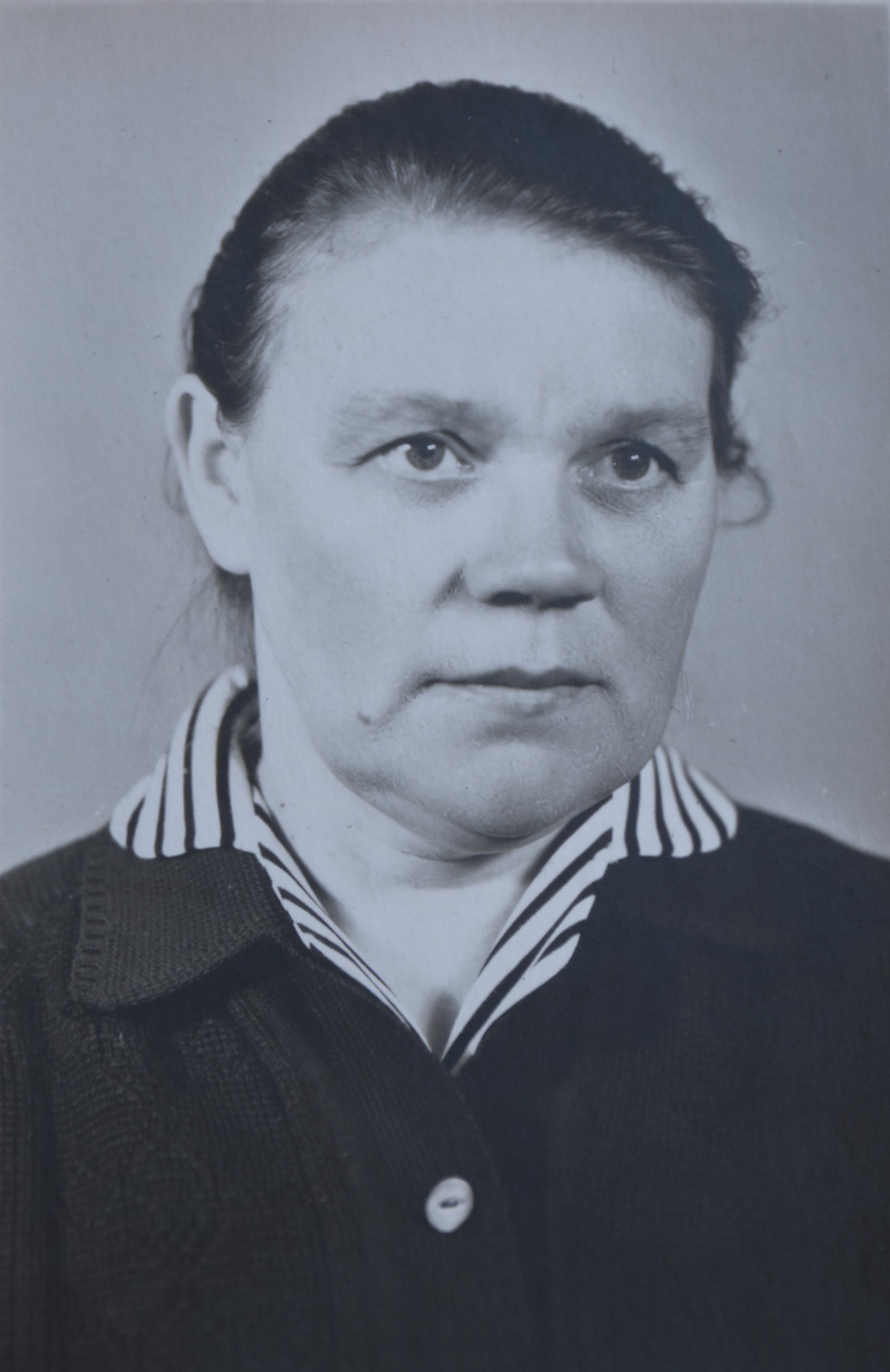 Ганна Кривошеєва в молоді роки