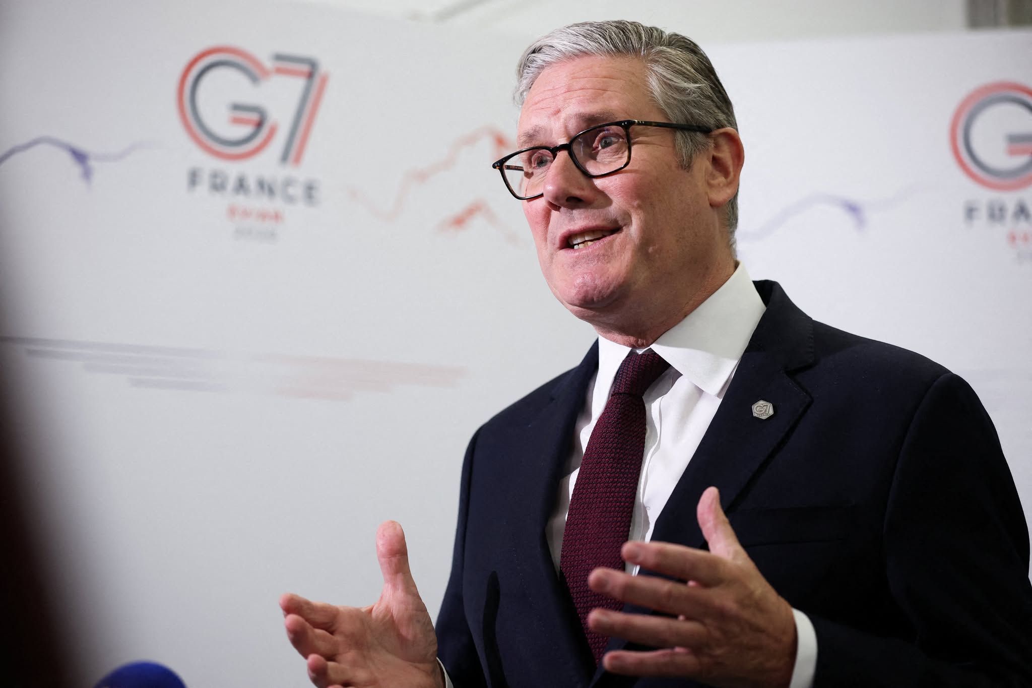 Прем’єр-міністр Великої Британії Кір Стармер відвідав саміт G7