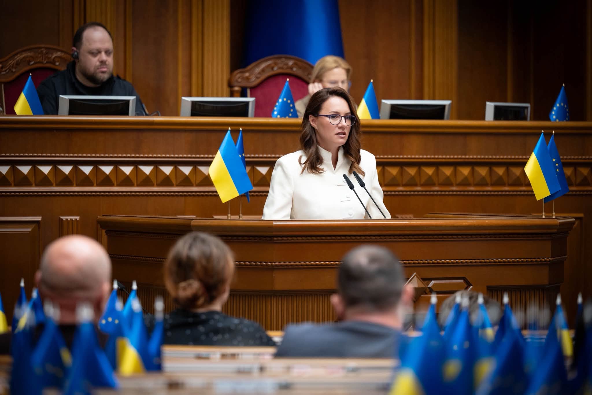Юлія Свириденко виступила у Верховній Раді