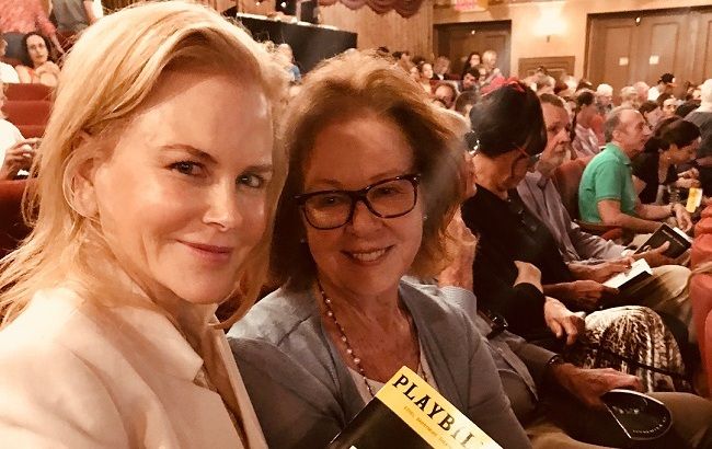 Ніколь Кідман зі своєю мамою Джанель Кідман