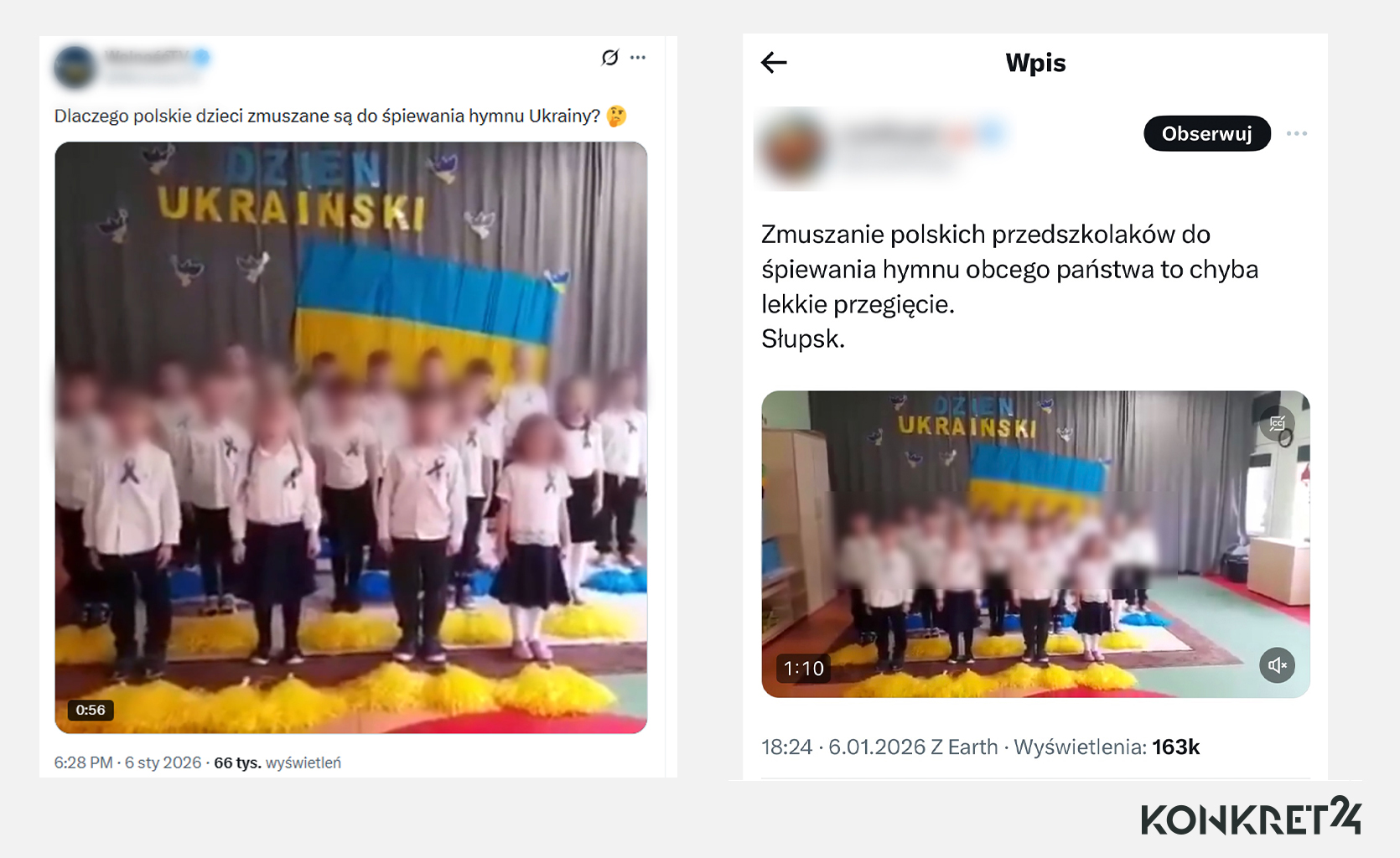 Поляки обурилися через відео, де польські діти співають гімн України