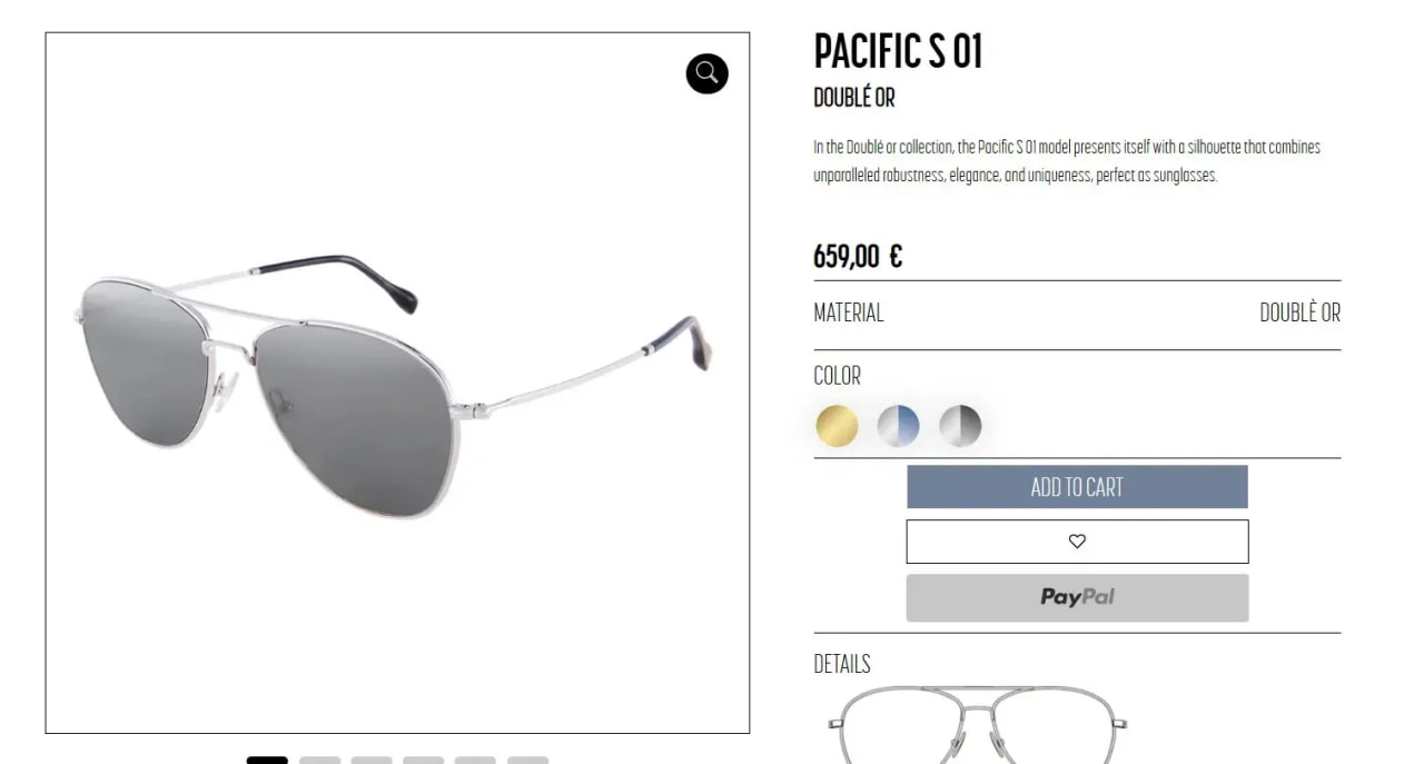  Президент Франції одягнув окуляри Pacific S 01