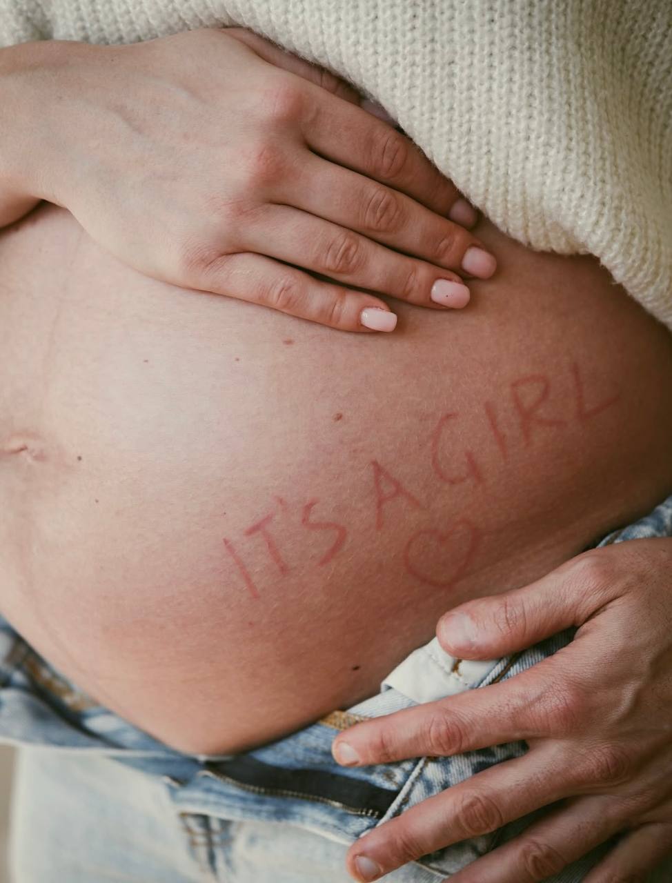 Ольга Харлан повідмила стать свого первістка