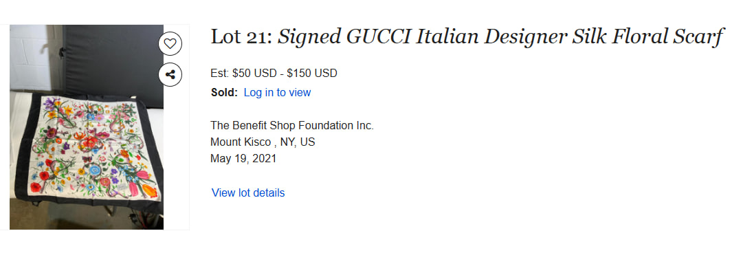 Схожу хустку, яку одягла Маріанна Буданова продається, як брендова річ від Gucci за зниженою ціною на неофіційних сайтах
