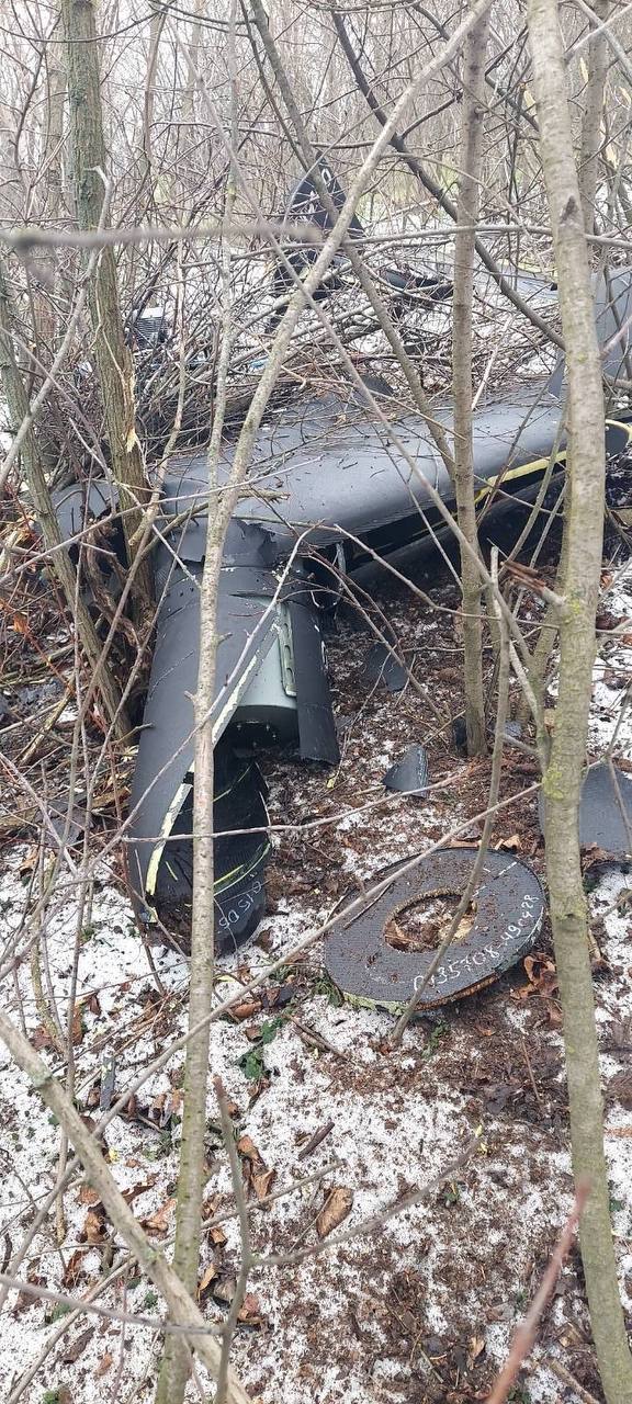 Довжина російського дрона сягала близько 2,5 м

