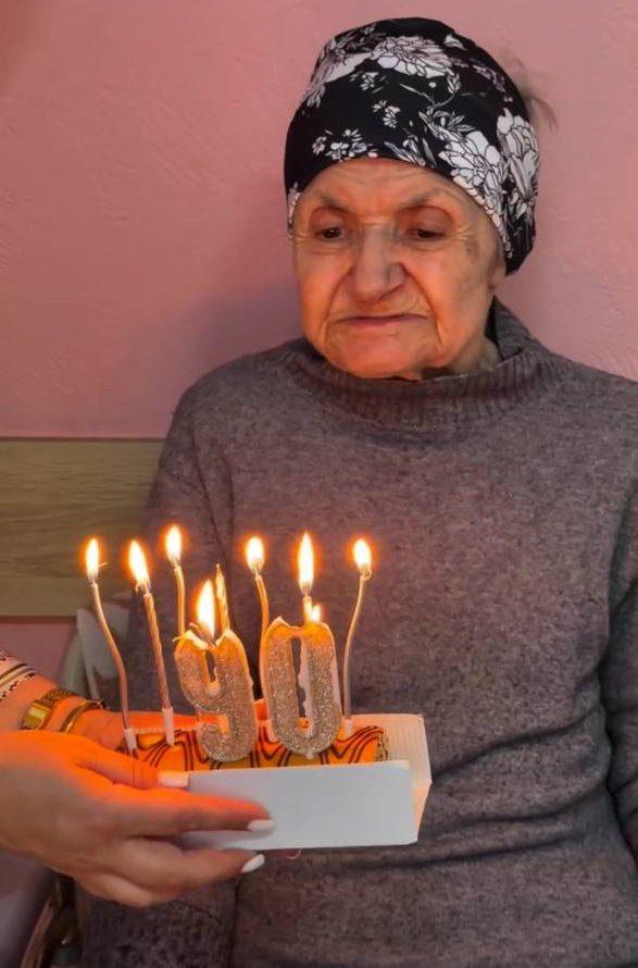 Бабусі Злати Огнєвіч виповнилося 90 років