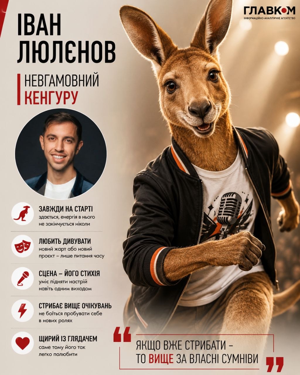 Іван Люленов – невгамовний кенгуру
