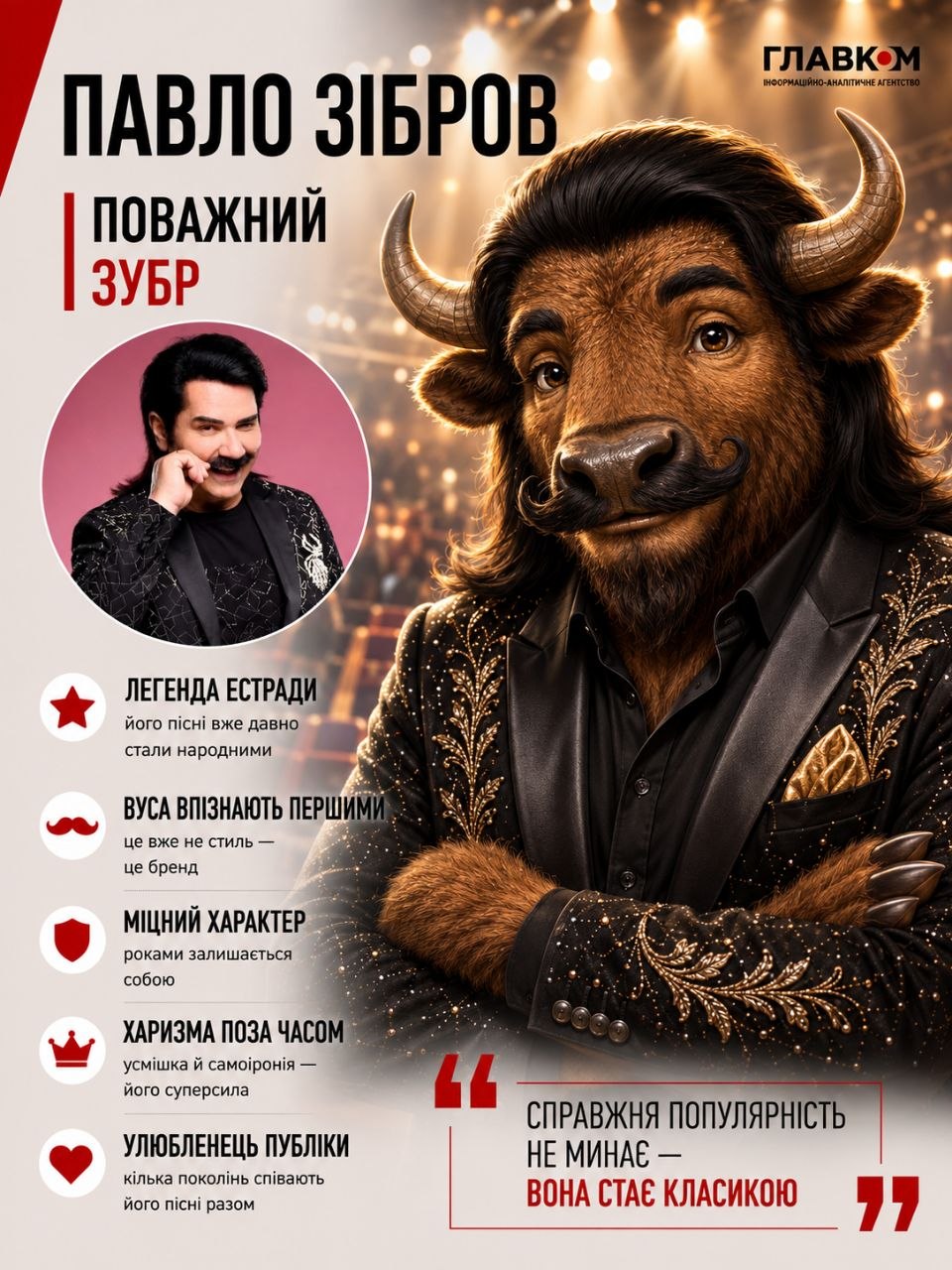 Павло Зібров – поважний зубр

