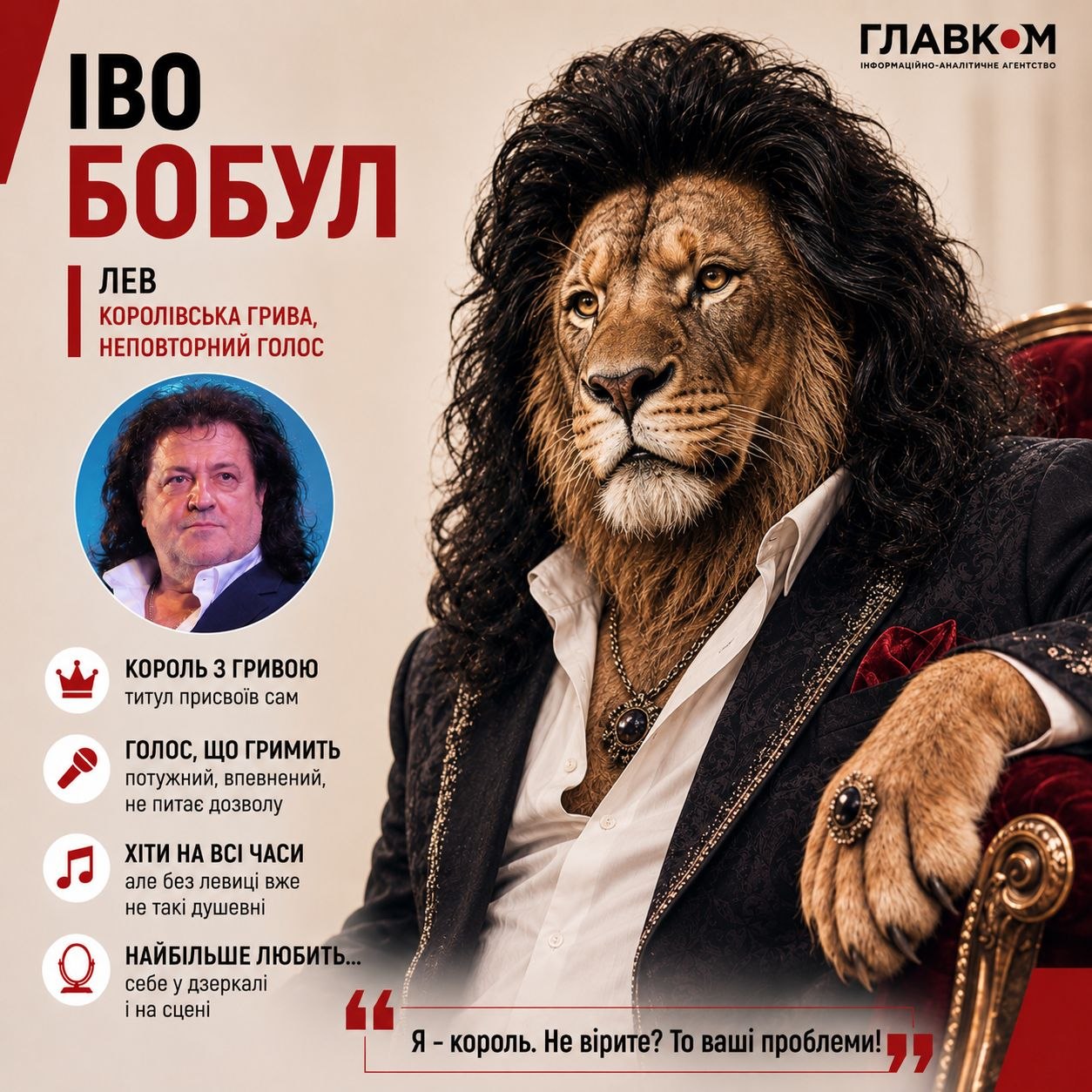 Іво Бобул – лев 