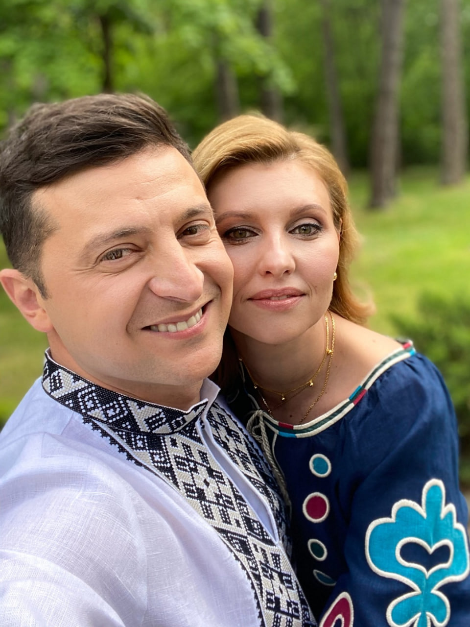 Зеленські у 2020 році