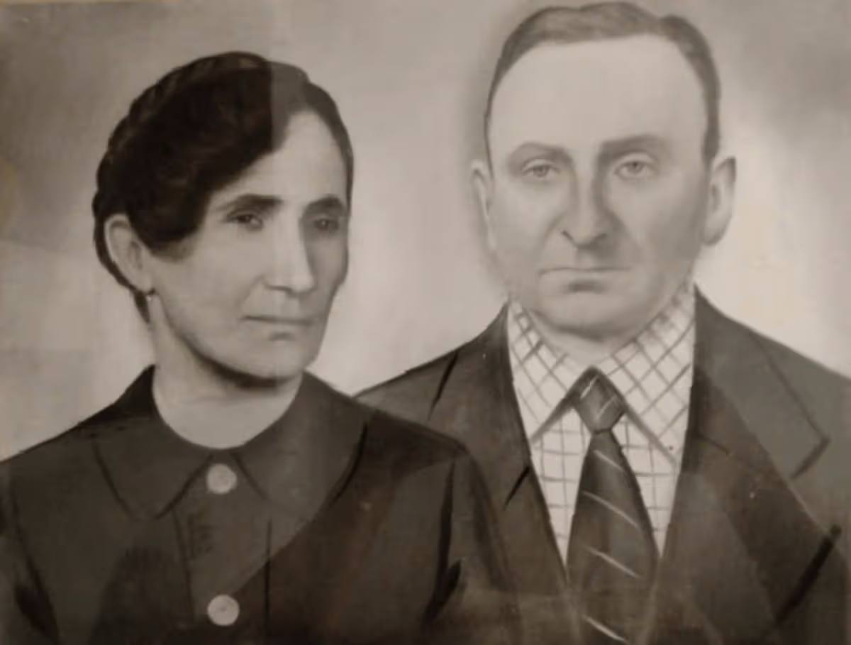 Іліє Чокан зі своєю дружиною Флоарею Обогеан