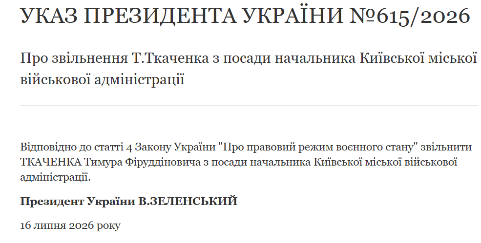 Зеленський звільнив «конкурента Кличка» фото 1