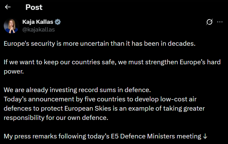 Каллас анонсувала ухвалення 20-го пакета санкцій ЄС проти Росії фото 1