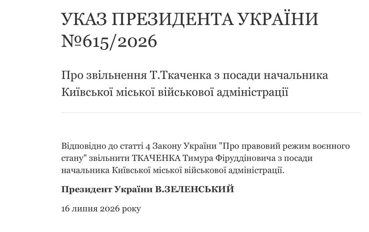 Зеленський призначив виконувачів обов'язків голів Київської та Миколаївської ОВА фото 1