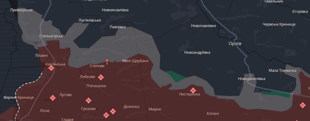 Карта бойових дій в Україні станом на 9 жовтня 2026 року фото 11