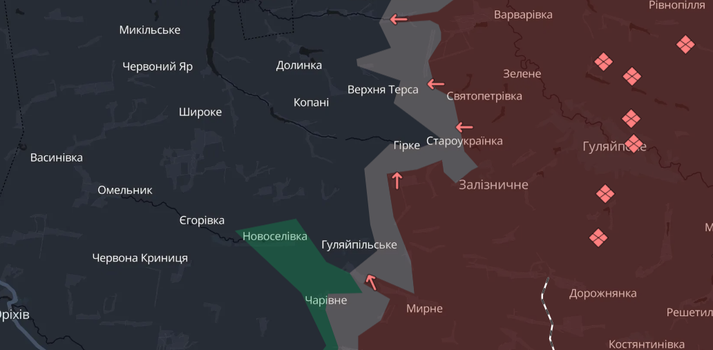 Карта бойових дій в Україні станом на 19 жовтня 2026 року фото 10