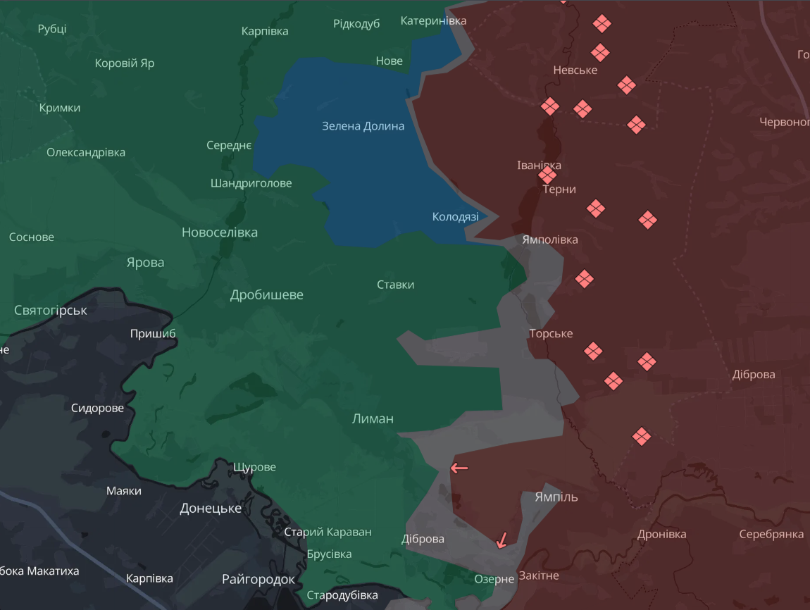 Карта бойових дій в Україні станом на 19 жовтня 2026 року фото 4