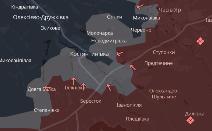 Карта бойових дій в Україні станом на 10 вересня 2026 року фото 7