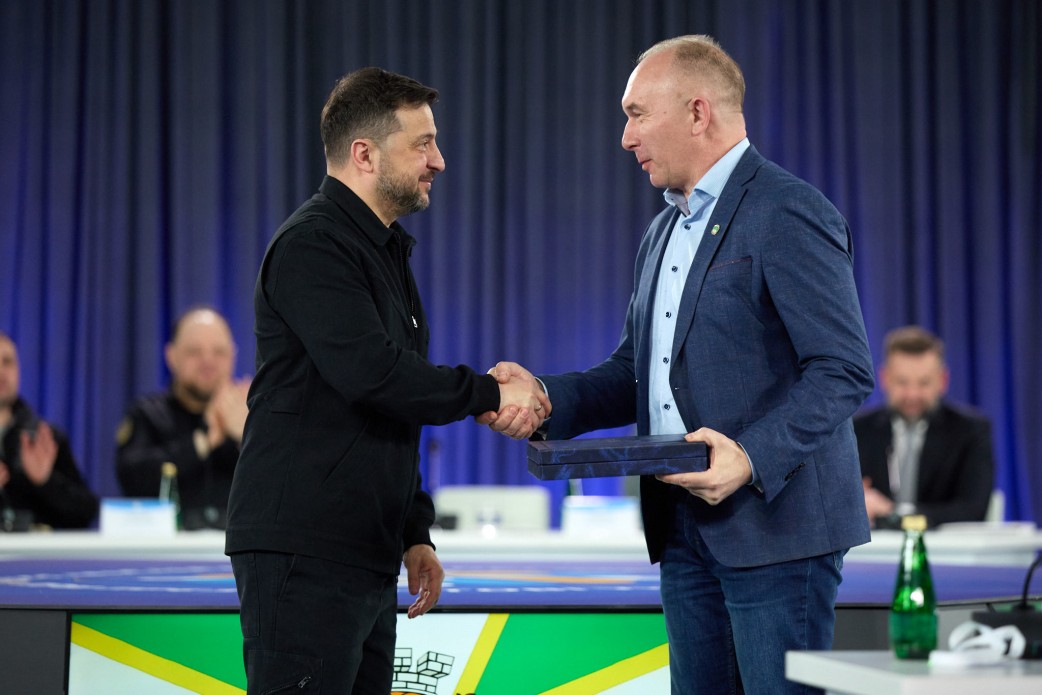 Міський голова Тростянцю Юрій Бова