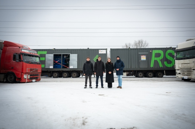 Німеччина передала Україні дві когенераційні установки для Києва фото 1
