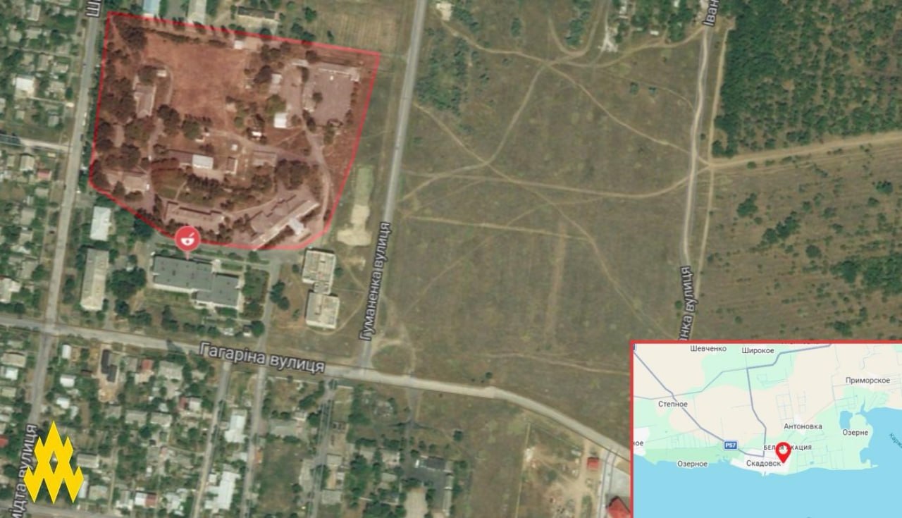 Окупанти розмістили штаб у закритій лікарні Скадовська фото 1