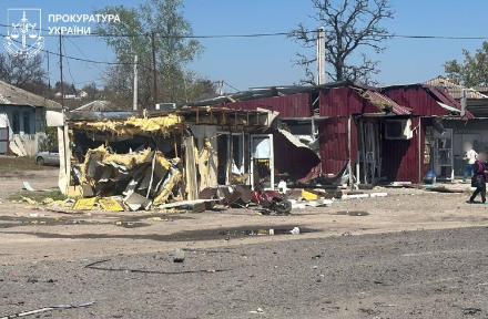 Наслідки ворожого удару по Харківщині