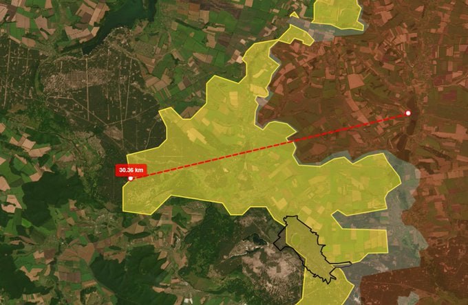 Росіяни на картах приписали собі контроль над тисячами км² – аналітик фото 1