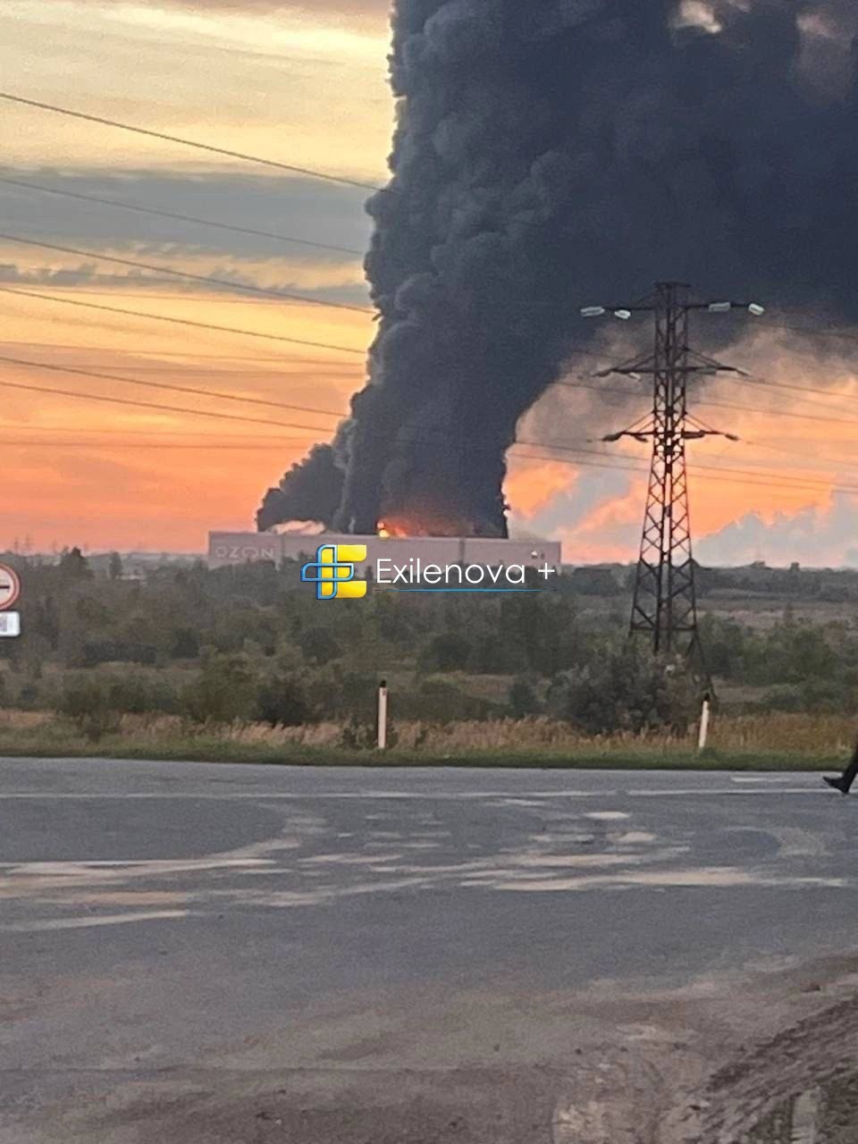 Дрони вперше уразили логістичний хаб Ozon у Чапаєвську фото 1