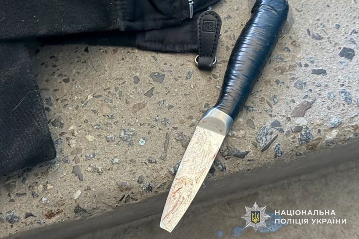 Знаряддя злочину вилучено правоохоронцями