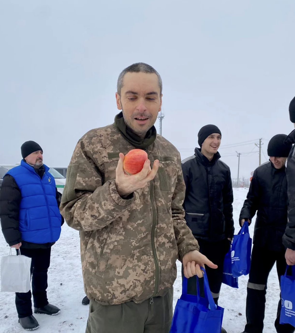 Максим Колесніков після обміну полоненими