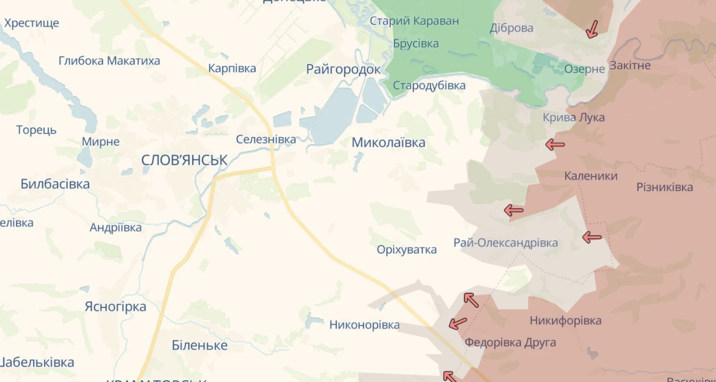 Карта бойових дій в Україні станом на 26 вересня 2026 року фото 5