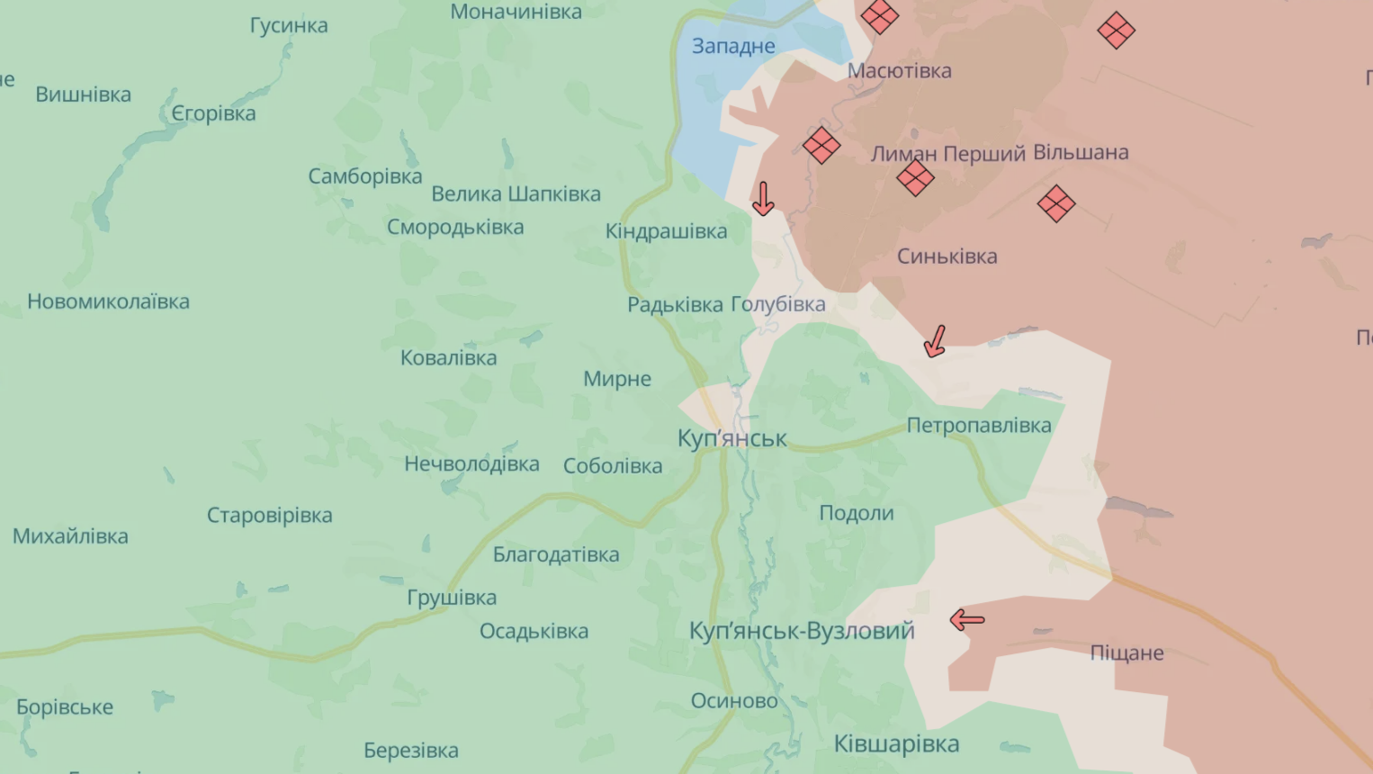 Карта бойових дій в Україні станом на 10 жовтня 2026 року фото 3